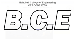 Desktop Screenshot of bce.org.in