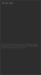 Mobile Screenshot of bce.be